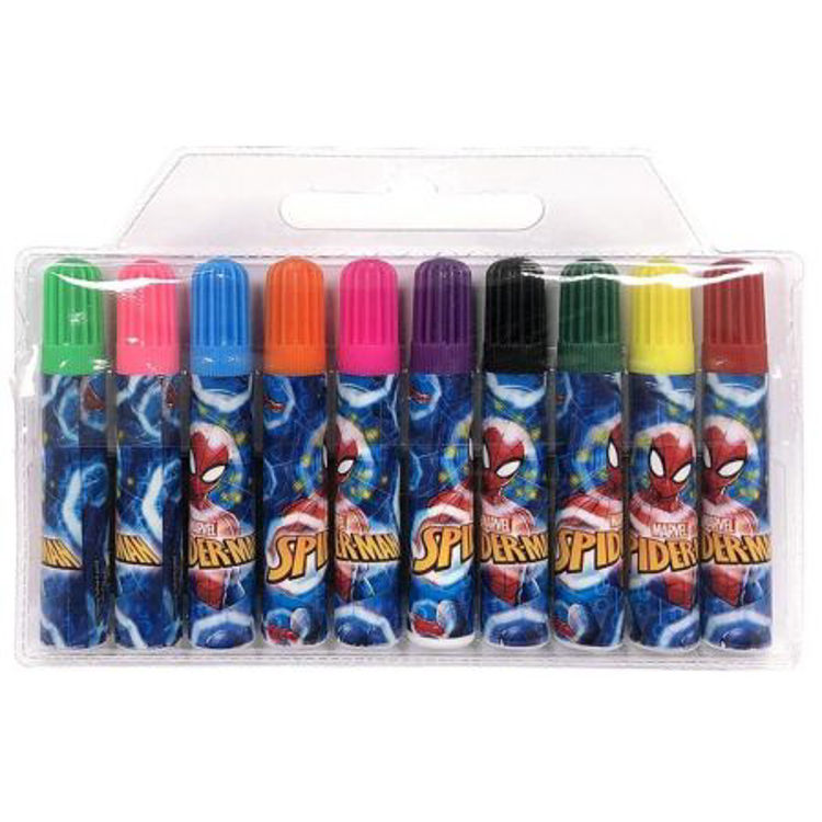 Picture of 3046 SPIDERMAN CHUNKY MARKERS WITH DIFFERENT COLOURS